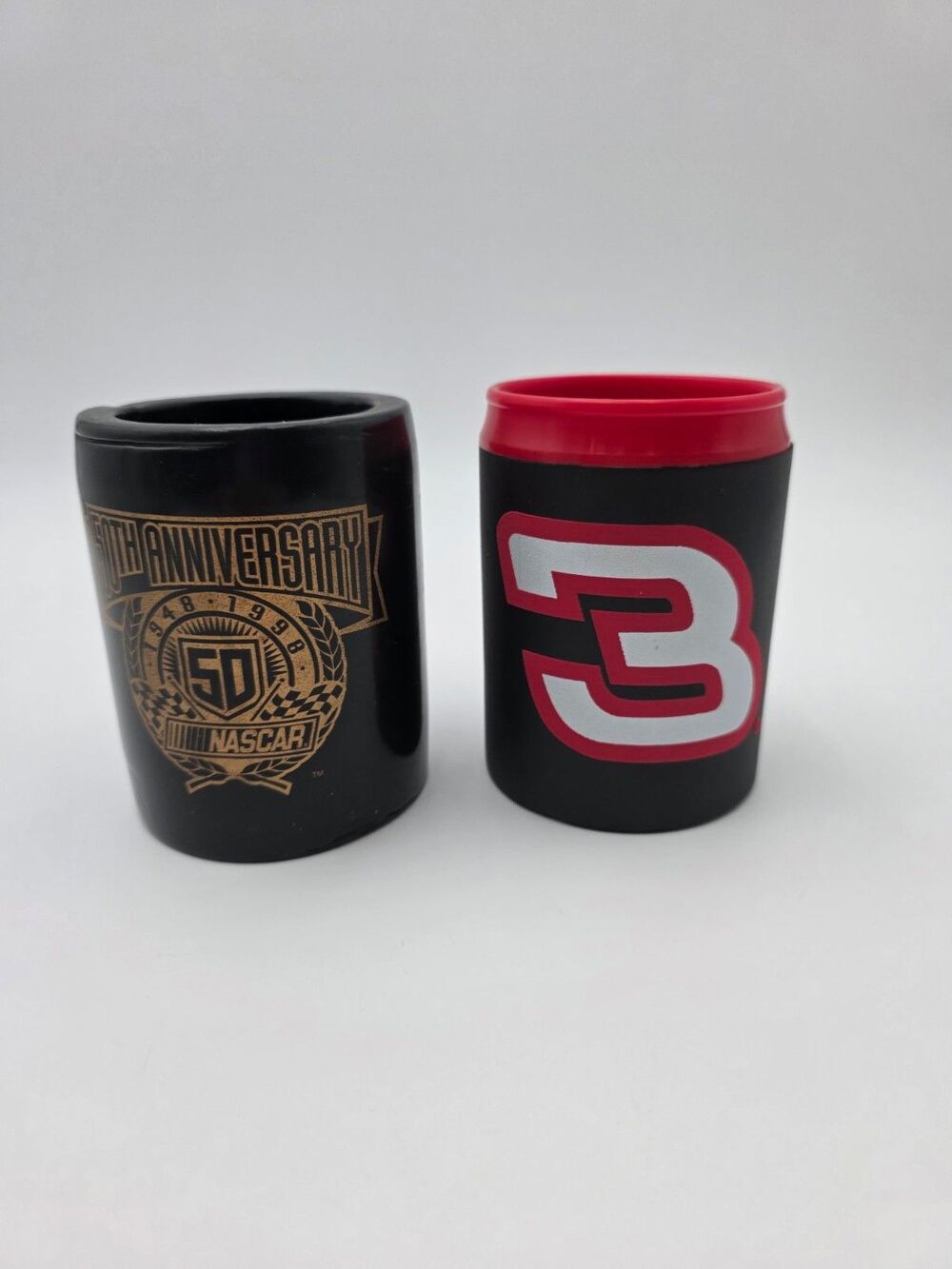Two Can Cozys #3 Black & Red RCR, 50th Anniversary NASCAR Black & Gold